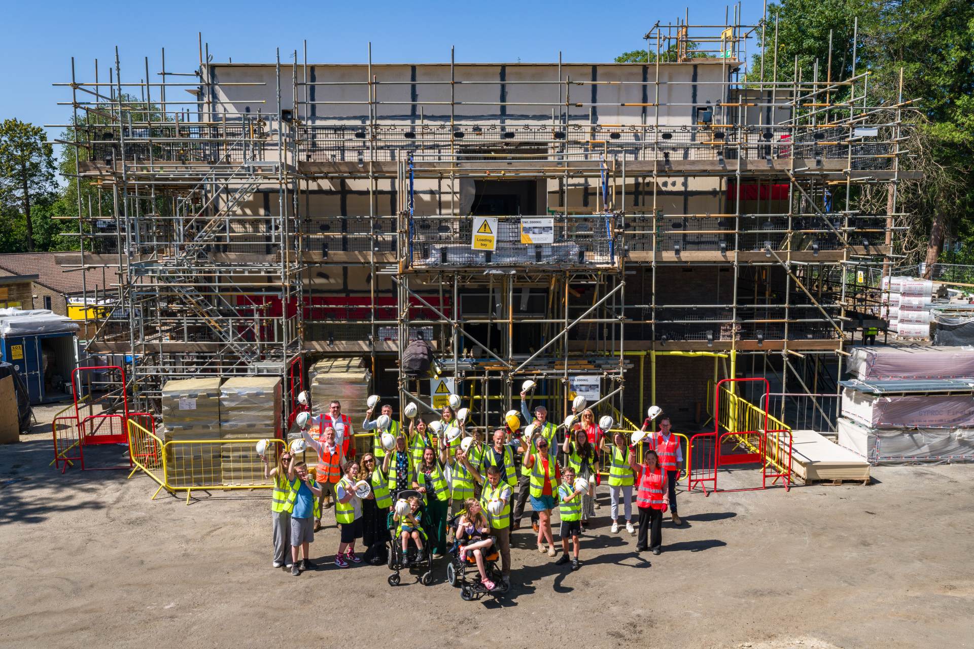 Celebration as new SEND school reaches major milestone